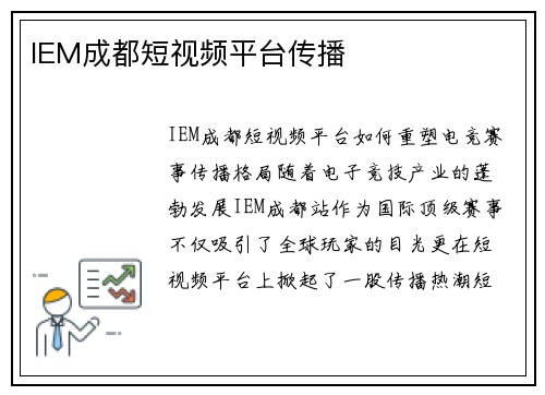 IEM成都短视频平台传播
